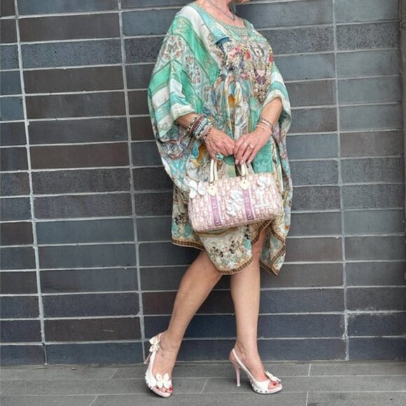 Auc Dior Monogram Vintage Diorissimo Pink Slingback/Sandals IT 36,5 US 6,5 - Picture 10 of 15